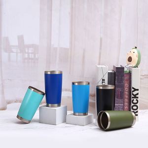 X527 Custom Logo 20 Oz Powder Coated Regular Tumblers Double Wall Vacuum <b>Insulated</b> Stainless Steel Coffee Car Travel <b>Mug</b> - Product Image 4