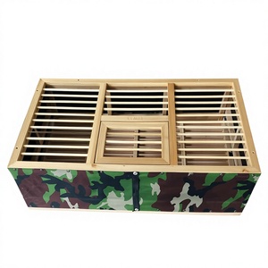 High Quality Foldable Wooden Bird Training <strong>Box</strong> for Pigeons Lightweight Durable Rectangle Design 40cm Model Outdoor Pet House - Product Image 2