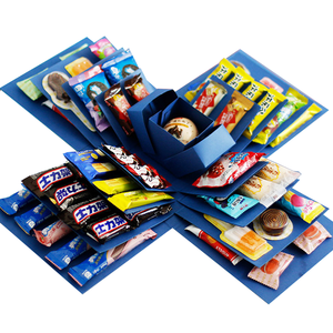 <span class=keywords><strong>Caja</strong></span> de regalo de explosión personalizada de lujo de MOQ bajo para novio, novias, día de la madre, San Valentín romántico, materiales reciclados en relieve - Product Image 1