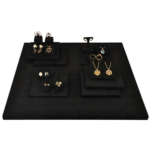 Soporte de exhibición de joyería profesional de lujo personalizado, juego de accesorios de exhibición para anillos, accesorios de exhibición de joyería - Product Image 2