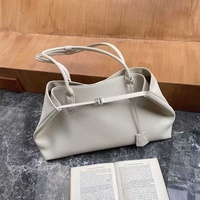 Nouveaux sacs fourre-tout en cuir véritable pour femmes, sacs de travail de luxe de grande capacité avec logo personnalisé, doublure en polyester