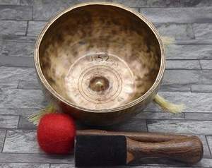 BOL chantant tibétain FORME PERSONNALISÉE DE HAUTE QUALITÉ ET MEILLEURE FABRICATION À DES PRIX BON MARCHÉ DE L'INDE - Product Image 4