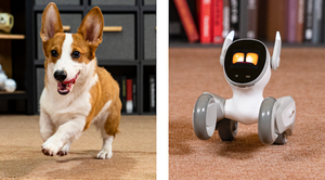 <span class=keywords><strong>Robot</strong></span> intelligent interactif programmable 2024, contrôle par application <span class=keywords><strong>Android</strong></span> 11, Loona EMO, chien intelligent, cadeau de Noël, petit modèle 1024x768 - Product Image 3