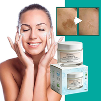 Crème éclaircissante pour le visage personnalisée, atténue les taches brunes et les cicatrices d'acné avec du rétinol, du collagène, anti-âge, éclaircissante pour tous les types de peau