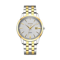 TPOFHS 249 nouvelle montre minimaliste hommes décontracté Sport acier bande montres à Quartz calendrier affaires étanche hommes montre-bracelet reloj