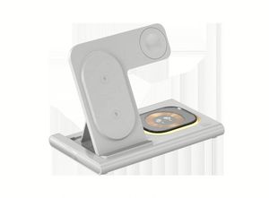 Nuevo Soporte de Carga Portátil de 15W, <span class=keywords><strong>Cargador</strong></span> Inalámbrico Plegable 3 en 1 Multifuncional Universal para iPhone, <span class=keywords><strong>Samsung</strong></span> y Auriculares - Product Image 5
