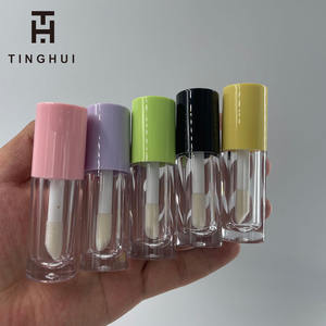 Tubes de gloss à lèvres vides de 6 ml et 10 ml avec de grands applicateurs - Étiquette privée personnalisable en plusieurs couleurs - Product Image 2