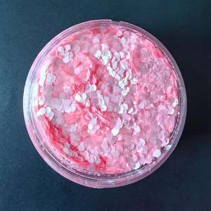 112g/Pot 4oz Paillettes roses en vrac, paillettes néon macaron, flacon à paillettes, paillettes épaisses pour globe à neige, gobelet - Product Image 4