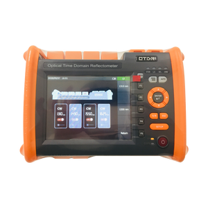 ST3200D 32/30dB 1310/1550nm เครื่องหาตำแหน่งสายไฟเบอร์แบบพกพา, OPM, VFL, แหล่งกำเนิดแสงเลเซอร์, RJ45, จอ LCD/คีย์บอร์ดขนาดใหญ่ - Product Image 4