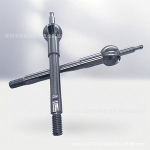 Usinage de précision des métaux, tige longue en acier inoxydable, tournage et fraisage à cinq axes, quincaillerie composite - Product Image 5