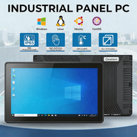 Monitor Industrial Robusto sin Ventilador para Aplicaciones en Entornos Hostiles, Panel PC Industrial con Win10/11/Ubuntu