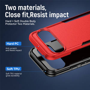 Étui de protection pour téléphone à double couche antidérapant et résistant pour Google Pixel 10 Pro XL 9 <span class=keywords><strong>8</strong></span> Pro TPU+PC Anti-rayures et antichoc - Product Image 6