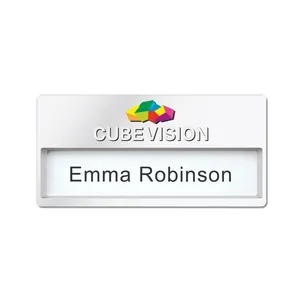 Porta-nome personalizzato Oliver per merchandising - Product Image 1