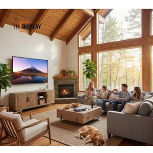 กระจกนิรภัยกันแตกแบบติดตั้งในจอแสดงผล 4K 120Hz LED ทีวีโปรเจคเตอร์สีดำ ซีรีส์ (75 85 98 นิ้ว) ความหนา 4 มม. รุ่น Safety Tempered E - Product Image 5
