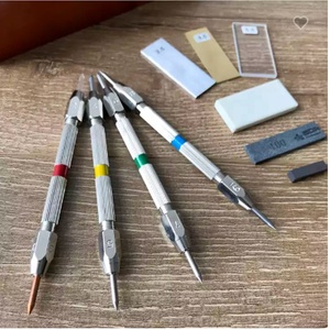 Mohs Hardness Pen Grade 2-9 Mineralab Floor <b>Tile</b> Glass Rock Tester Mohs Hardness Tester - Product Image 3