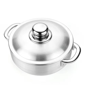 Vente chaude Ensemble de casseroles <span class=keywords><strong>en</strong></span> aluminium 12 pièces Style américain Durable Antiadhésif Cuisine à domicile Moderne <span class=keywords><strong>Verre</strong></span> Métal Casserole - Product Image 2