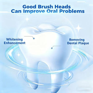 Têtes de brosse de rechange compatibles pour brosse à dents électrique <span class=keywords><strong>Phili</strong></span> HX67 HX99 C G Series, poils doux, nettoyage en profondeur, soins bucco-dentaires - Product Image 4