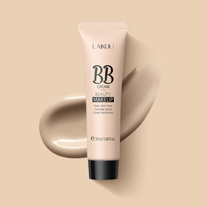 Crème <span class=keywords><strong>BB</strong></span> imperméable LAIKOU, fond <span class=keywords><strong>de</strong></span> <span class=keywords><strong>teint</strong></span> liquide longue durée, éclaircissant, base <span class=keywords><strong>de</strong></span> maquillage, cosmétique, couvre les imperfections, 30g - Product Image 4