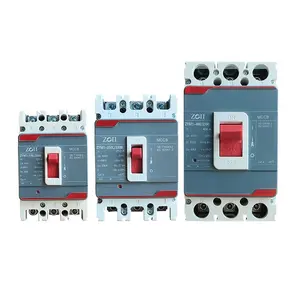 ZOII Electric高品質MCCB2 P AC 63A 100A 125A 160A 250A 400A 630AブレーカーMccb400Vモールドケース回路ブレーカー