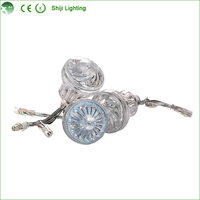 Cabochon LED 60mm 18 LED 24V RGB IP67 PC Lumière ponctuelle paysagère Lumière pixelisée pour l'amusement
