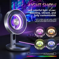 Nuevo Ventilador Plegable Levitante de Alta Velocidad, Modelo Transfronterizo F1, ABS/PC, Recargable, para Hogar, Cocina, Escritorio, Mini, de Pared