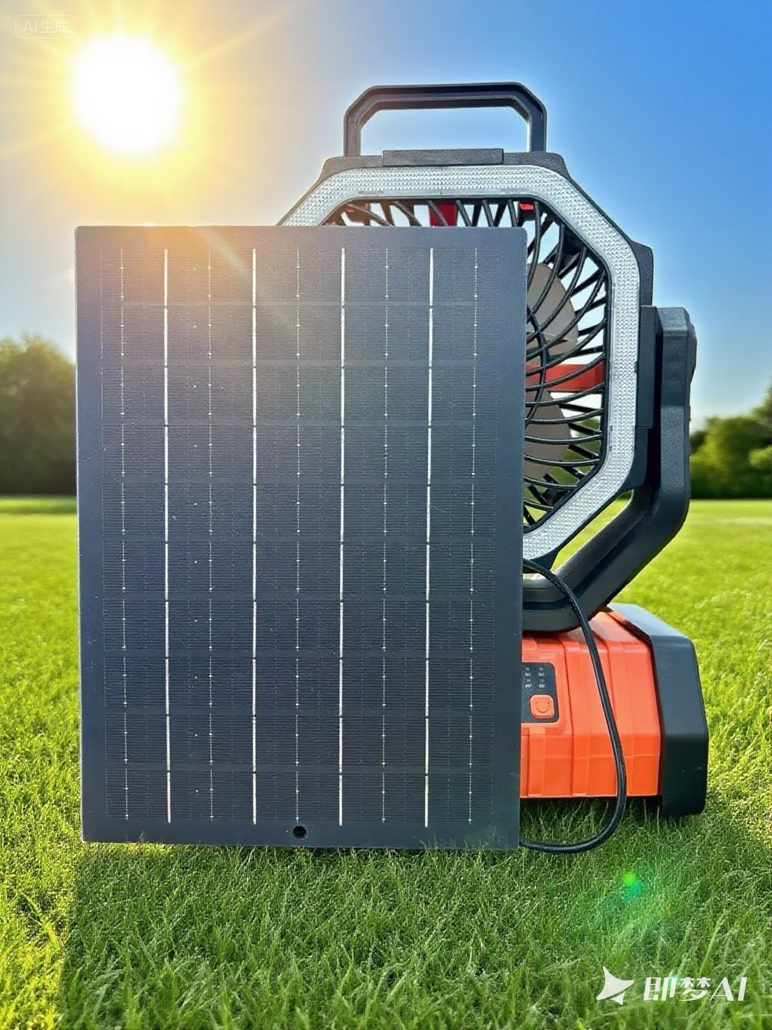 Panneau solaire noir