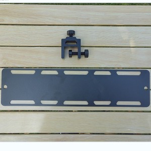 Multifunctional Aluminum Hanging Rack 40cm Wide Portable Camping Tableware Storage Rack With <b>Lamp</b> Holder For Outdoor Gear - Product Image 3
