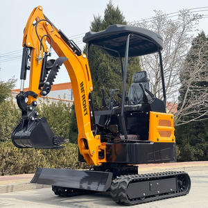 Masenter 무료 배송 미니 굴삭기 미니 굴삭기 CE/EPA 미니 트랙터 전면 적재 및 백호 굴착기 1.5Ton - Product Image 3