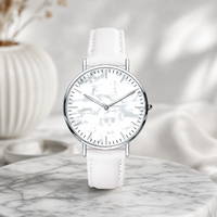 Montre-bracelet à quartz tendance pour femme, boîtier en alliage, bracelet en maille d'acier inoxydable, mouvement à quartz chinois, montre cadeau pour femme