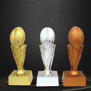 American NFL Harz Trophäe American Football Trophäe Super Bowl Vince Lombardi Cup Schriftzug