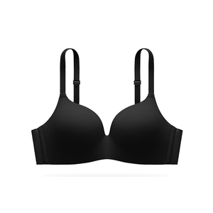 Vente en gros de soutien-gorge sans couture de haute qualité soutien-gorge de sport grande taille pour femmes sous-vêtements confortables froncés sans <span class=keywords><strong>jantes</strong></span>, - Product Image 3