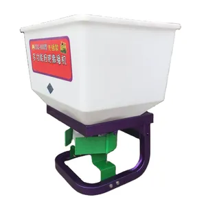 Farm machinery high efficiency plastic bucket fertilizer spreader for sale