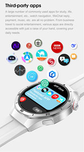 DT5 Pro SmartWatch IP67防水フィットネストラッカー,BT Call & Sleep Monitoring TFTディスプレイAndroid IOS互換 - Product Image 6