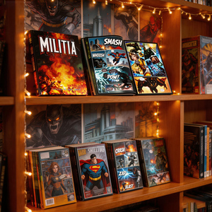 Impresión de Cómics Personalizados a Todo Color con Tapa Dura, Novela Gráfica de Superhéroes con Tapa Brillante para Venta al por Menor y Colección - Product Image 3