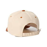 Gorra de Béisbol de Tela Común con Bordado y Estampado Puff, Estilo Coreano, a la Moda, con Combinación de Colores, para Parejas, Versátil, de 6 Paneles, para Exteriores