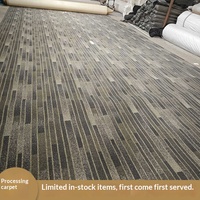 Tapis en acrylique à imprimé animal, résistant au feu, en rouleau complet, pour usage commercial dans les hôtels, salles de billard et chambres, style moderne