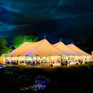 Waterproof <b>Large</b> Carpas Para Eventos Elegant Wedding <b>Tent</b> For Outdoor Garden Weddings Durable Portable Easy-Setup Party <b>Tent</b> - Product Image 1