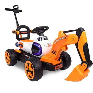 New Electric Kids Mini Máy Xúc/Máy Xúc Con Máy Xúc Pin Sạc Đi Xe Trên Xe Cho Trẻ Em Digger Cho Trẻ Em