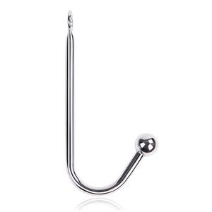 Paslanmaz çelik Anal kanca Metal Anal Butt Plug kanca yetişkin seks oyuncakları - Product Image 3