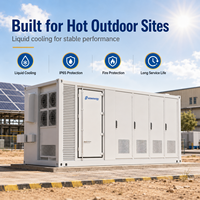 Système de stockage d'énergie (BESS) Smsenergy 750 kW 1,5 MWh, conteneur LiFePO4 refroidi par liquide pour l'alimentation hors réseau