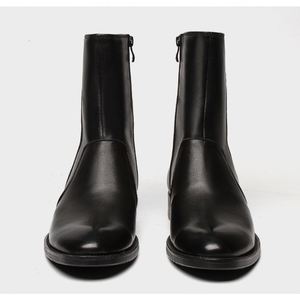 Bottines Chelsea pour homme au design classique, bottes de cow-boy en cuir véritable pour homme, tailles 37-45 - Product Image 3