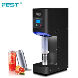 High Speed New Style Plastic Pet Can Sealing Machine Automatic Sealing Machines for coffee smoothie cans sealer