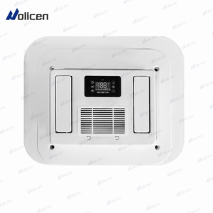 Nouveau ventilateur unique nouvelle technologie Double compresseur à défilement et évaporateur en cuivre <span class=keywords><strong>de</strong></span> grande surface toit électrique 12V climatiseur <span class=keywords><strong>de</strong></span> <span class=keywords><strong>stationnement</strong></span> - Product Image 2