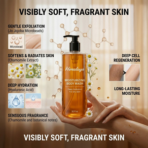 Gel <span class=keywords><strong>Doccia</strong></span> e Bagno Detergente, Detergente Idratante Quotidiano per il Corpo e Gel da Barba per Uomini e Donne - Product Image 4