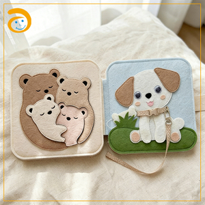 Libros Sensoriales de Fieltro Hechos a Mano de Alta Calidad, Personalizables, con Colores Suaves, Juguetes Educativos para Niños en Edad Preescolar - Product Image 5