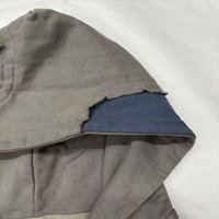 Sweat-shirts à capuche surdimensionnés en tricot personnalisés pour hommes, sweat-shirts à capuche de créateur brodés de qualité supérieure