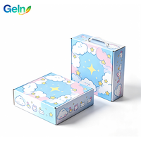 Umweltfreundliche Ultradünne Flugzeugförmige Karton-Versandbox Kleine Wiederverwendbare Verpackung für Geschenke