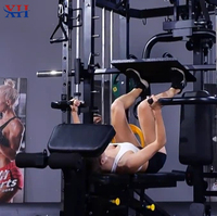 Banc de musculation multifonctionnel chinois, best-seller, pliable, avec structure en acier inoxydable, conception sécurisée pour l'entraînement à domicile