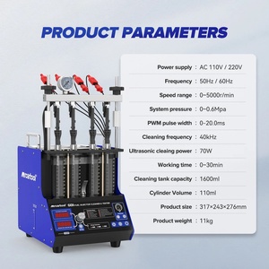 <span class=keywords><strong>MR</strong></span> CAR TOOL V209 Pulitore per Iniettori GDI a 4 Cilindri, Tester e Pulitore a Ultrasuoni per Auto - Product Image 5