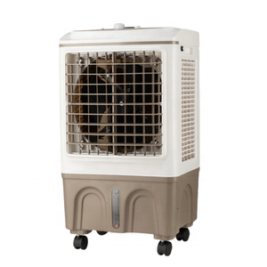 Climatiseur portable solaire à batterie lithium DC 12V, ventilateur refroidisseur, réservoir d'eau 50L, 6000m³/h, contrôle LCD/manuel, extérieur - Product Image 4